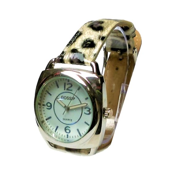 WHITE CHOCOLATE LEOPARD - Wrist Watch